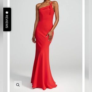 Halston Sybil Gown in Flame
